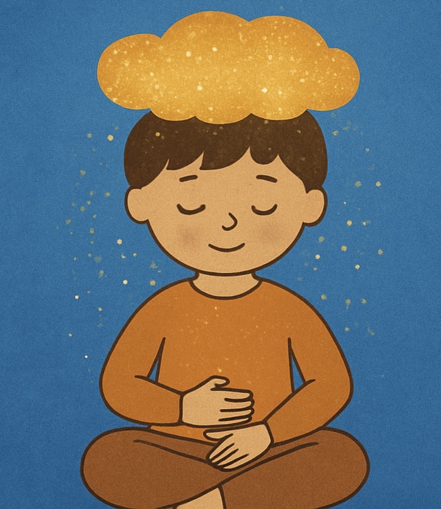 Goldene Erdung für Kinder – eine einfache Übung für mehr Ruhe, Orientierung und Sicherheit